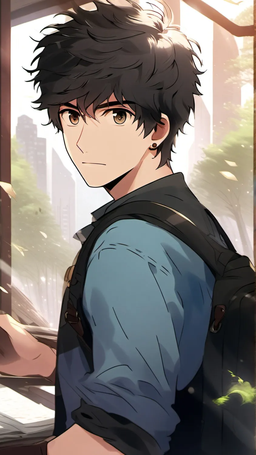 ai character: Percy Jackson background