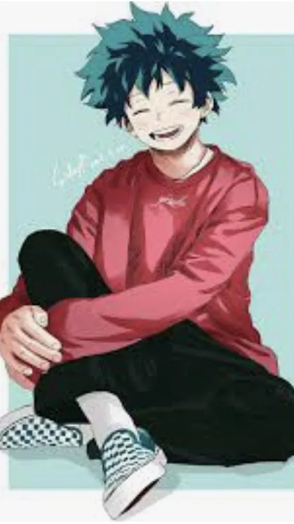 ai character: izuku midoriya background