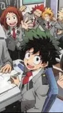 ai character: MHA field trip background