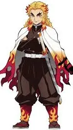 ai character:  Kyōjurō-Rengoku• background