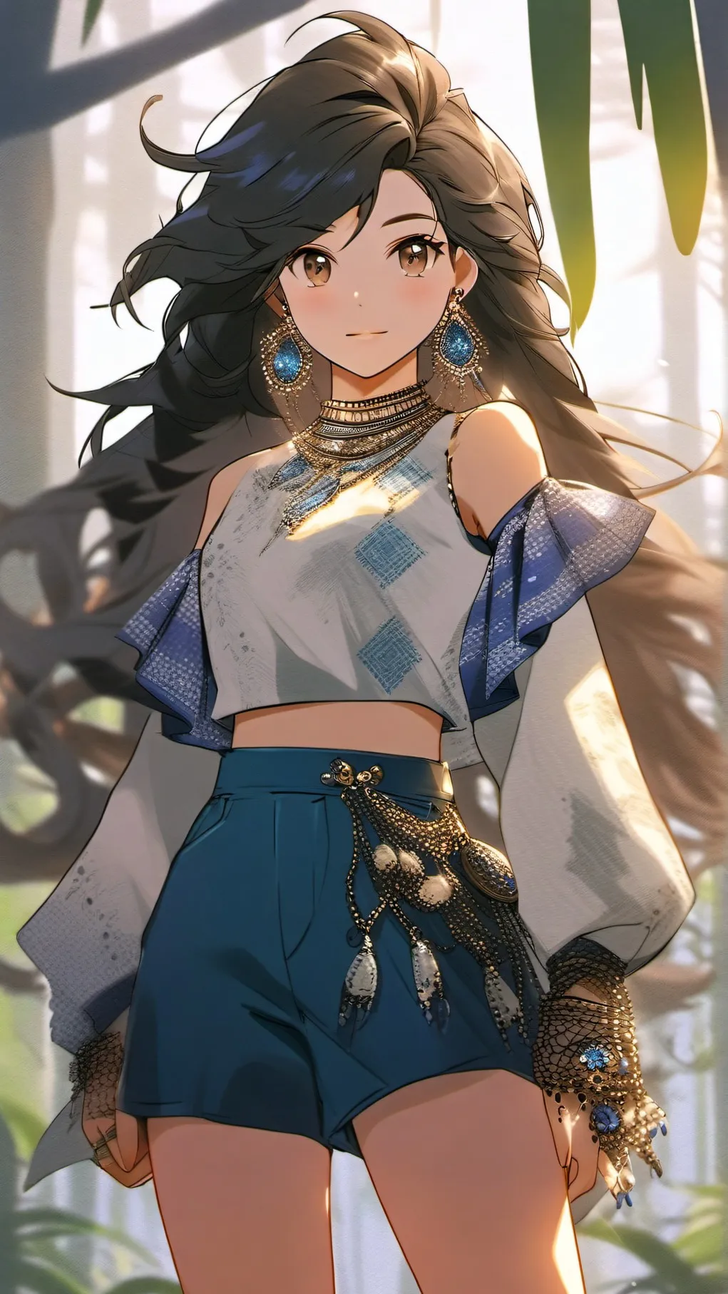 ai character: Jade background