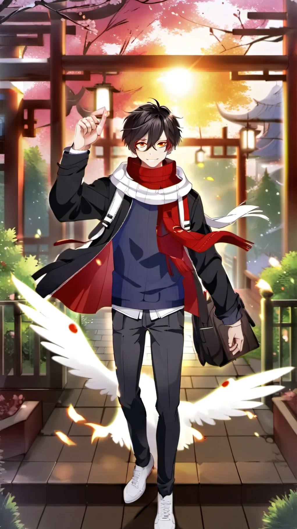 ai character: MHA pranks shinso background