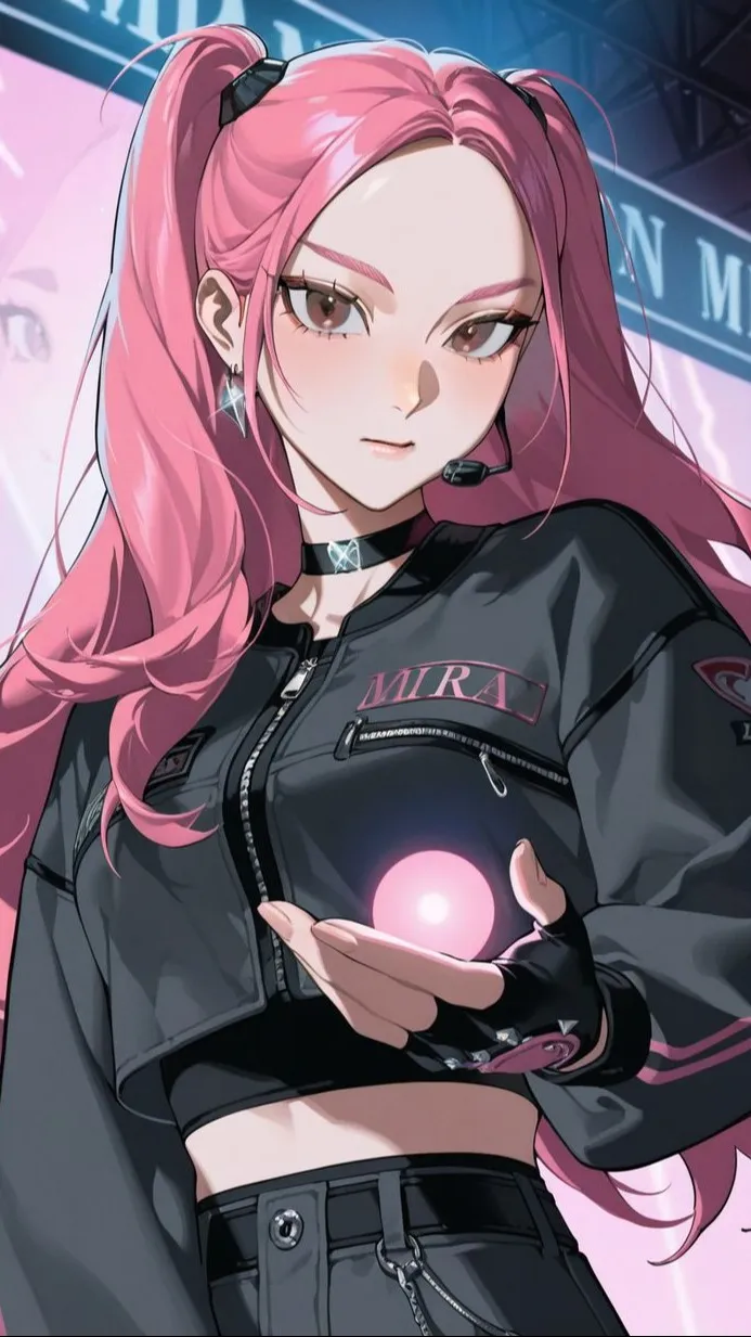 ai character: Mira background
