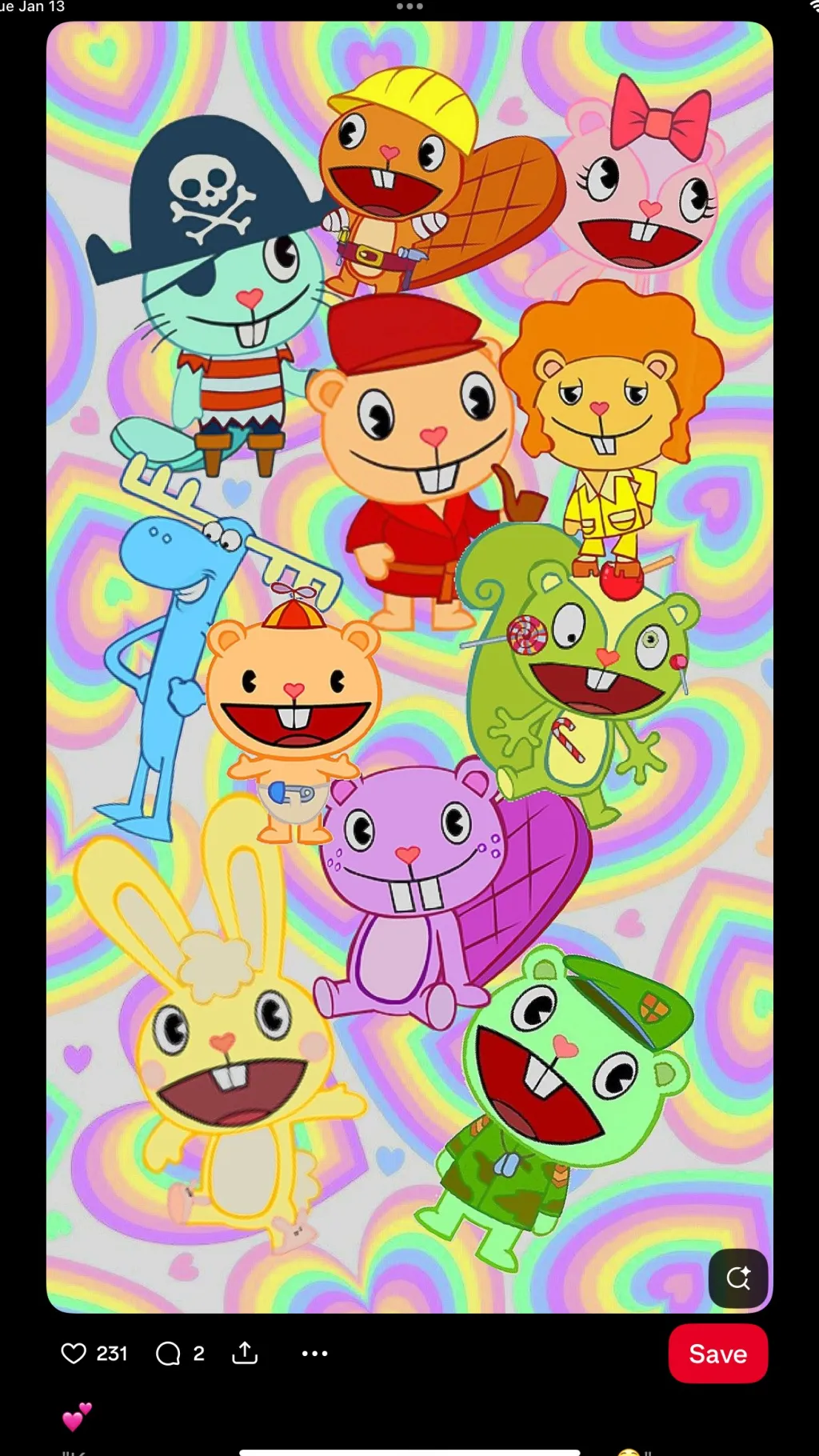 ai character: Sprunki love u 💝♡ background