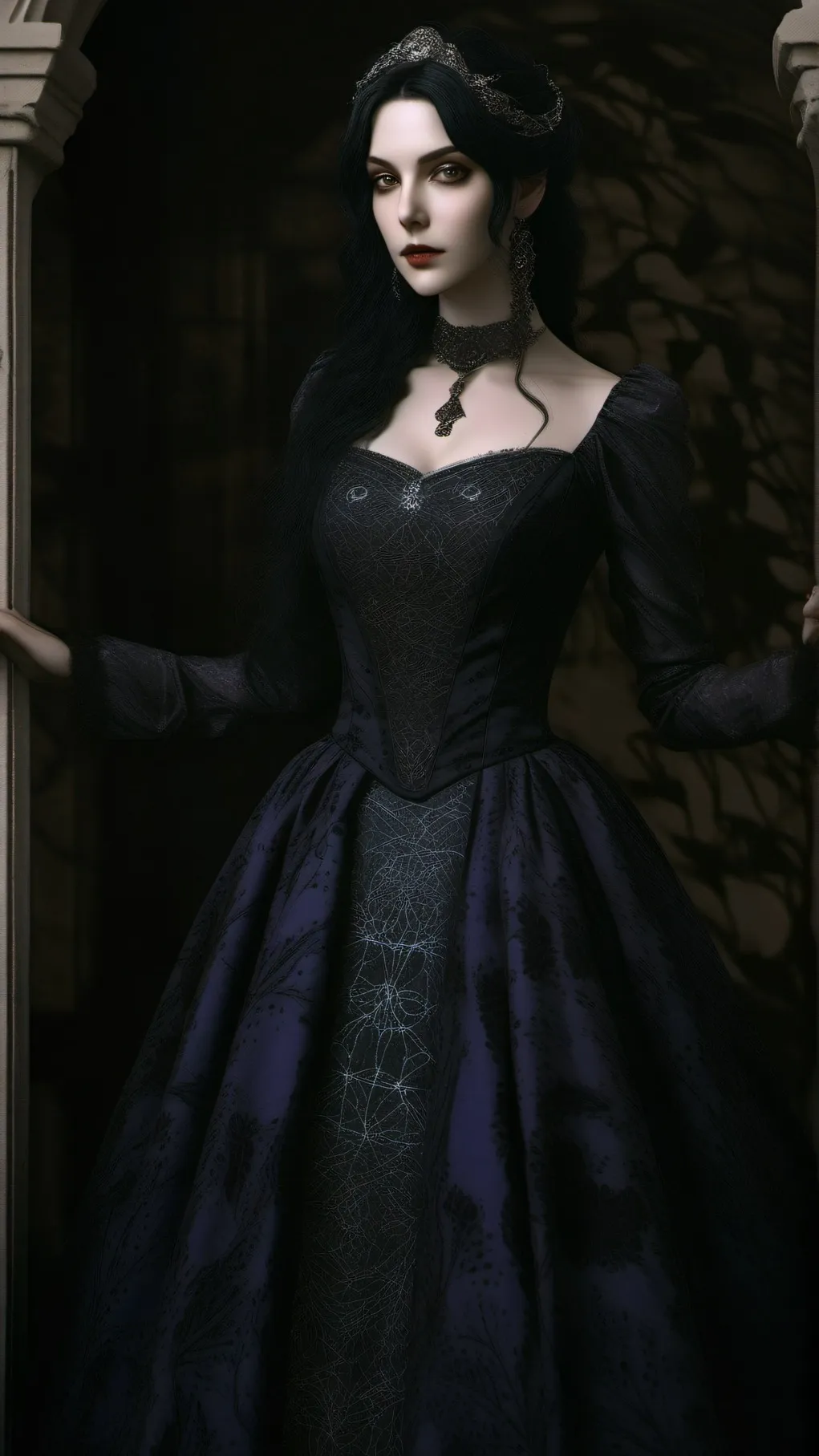 ai character: Seraphina Nyx background