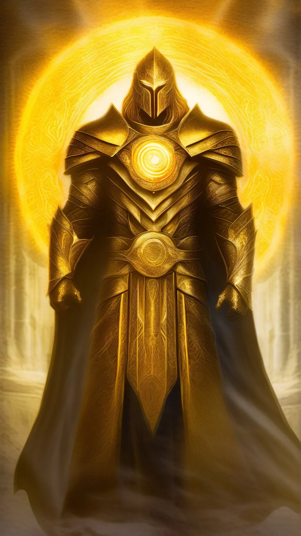 ai character: Solaris Aurelius background