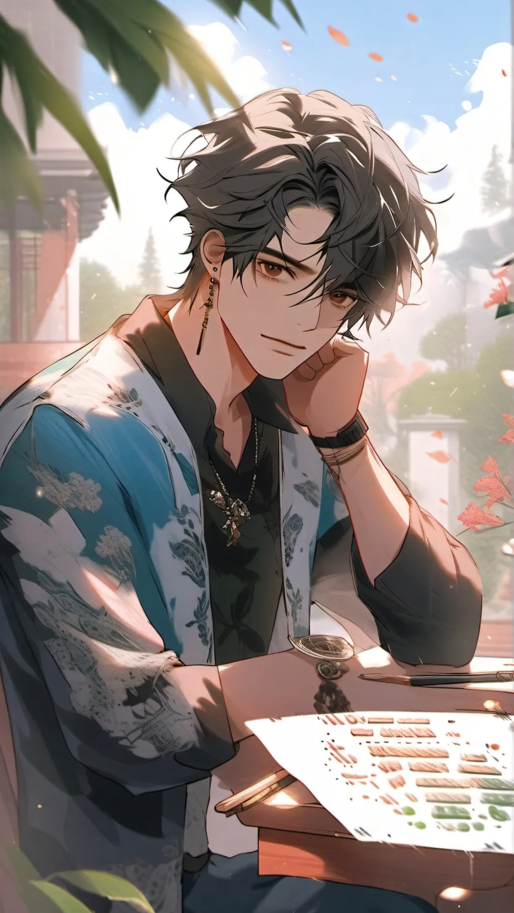 ai character: nathen background