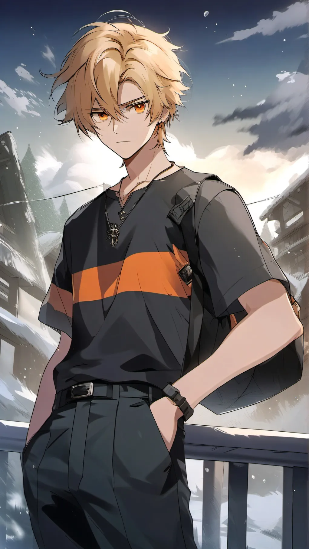 ai character: bakugo background