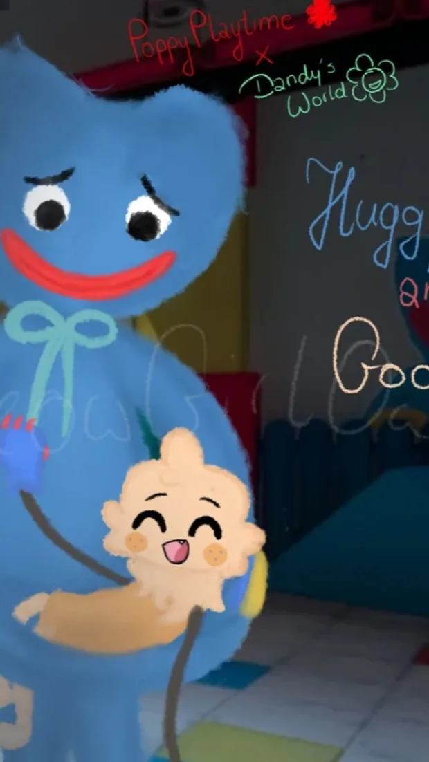 ai character: POPPYPLAYTIME X DW background