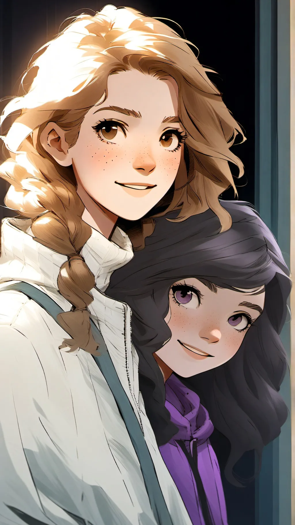 ai character: FreiNd gRoUp?!$%^- background