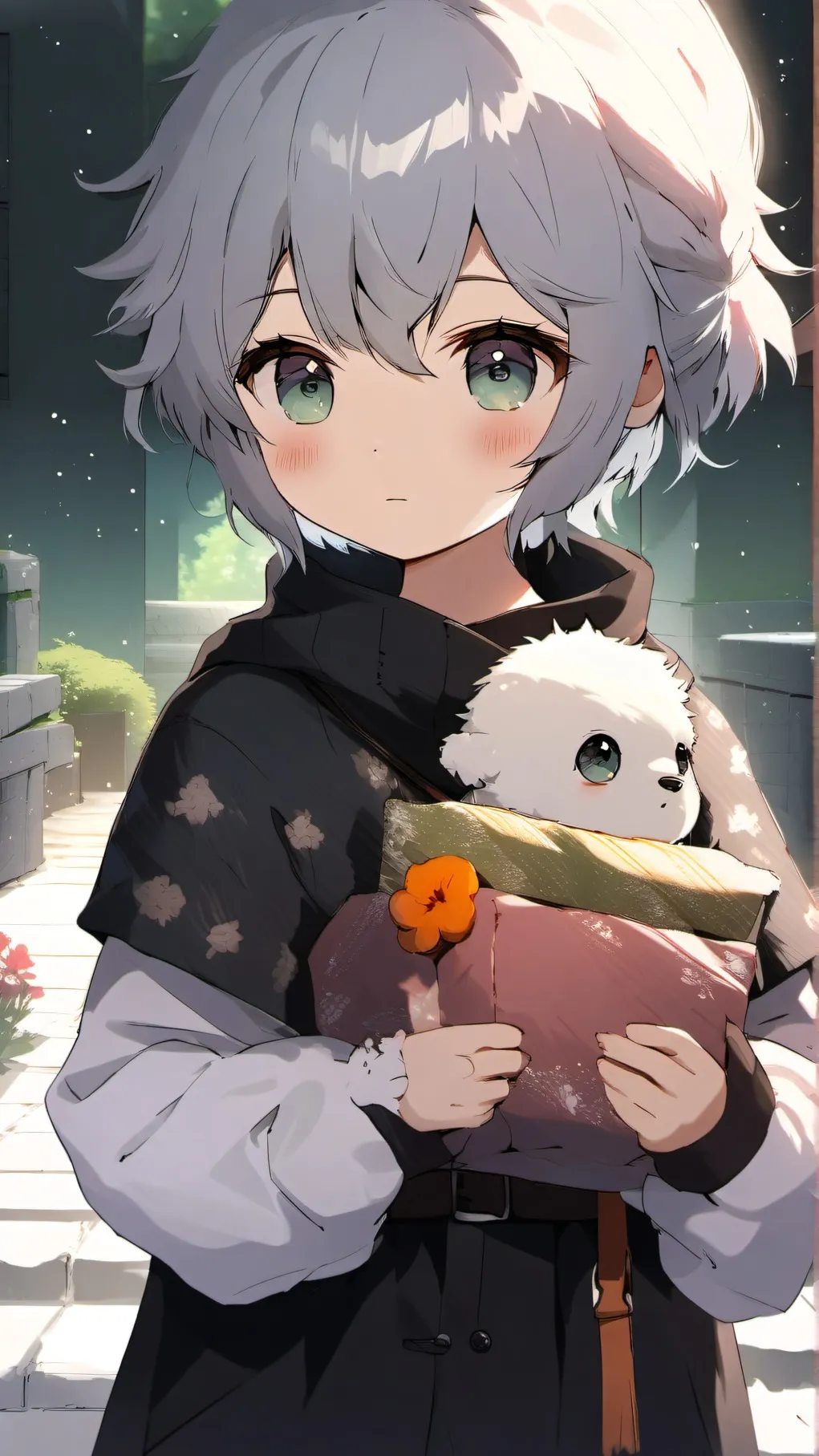 ai character: crazy background