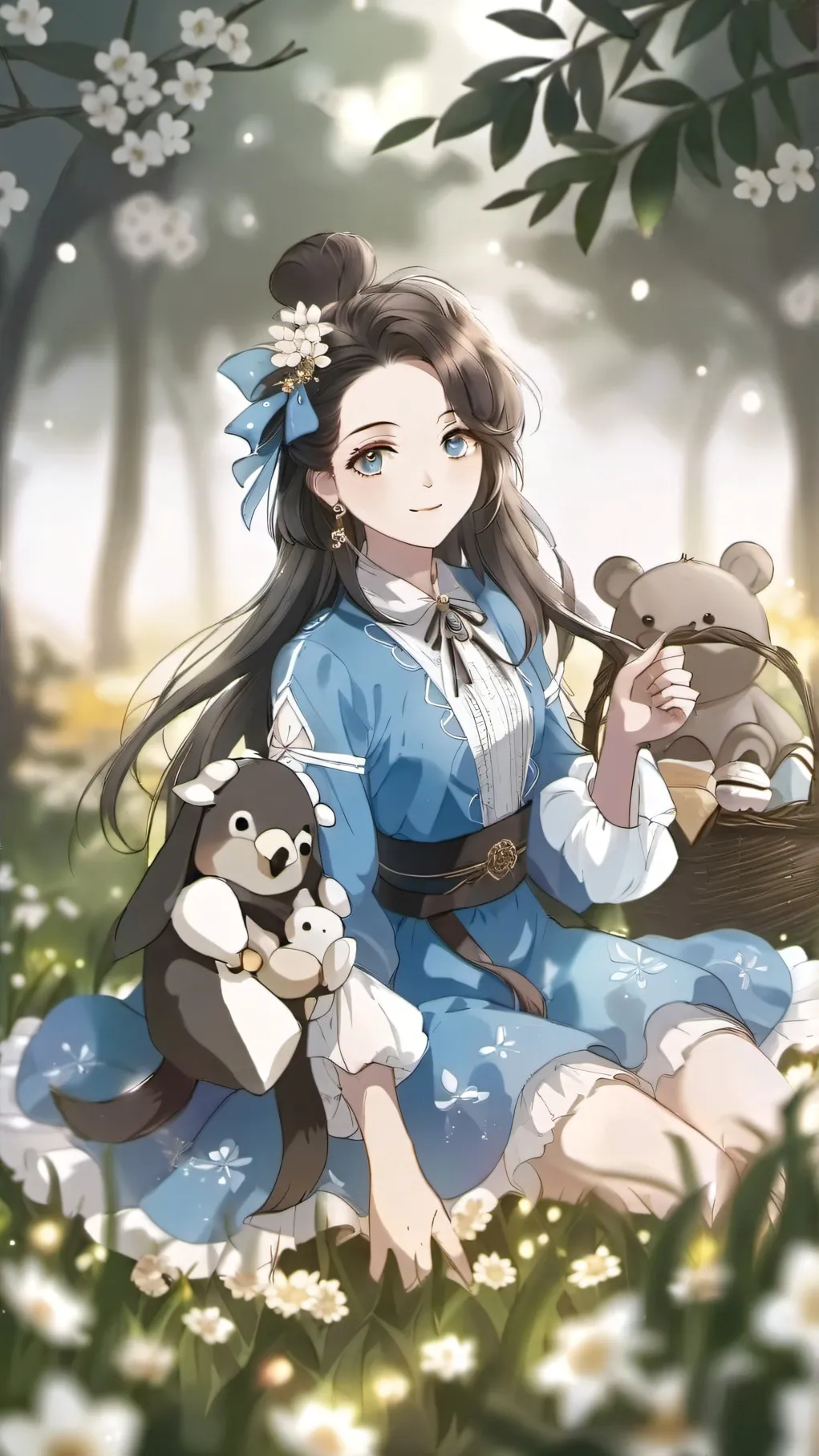 ai character: merry background