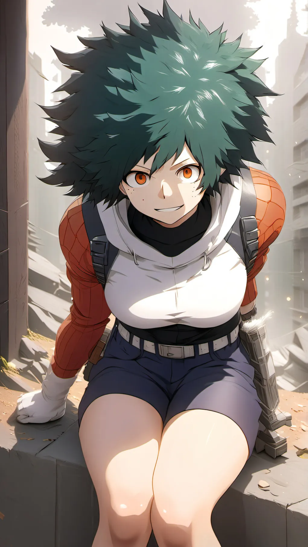 ai character: Mha hates Mina background
