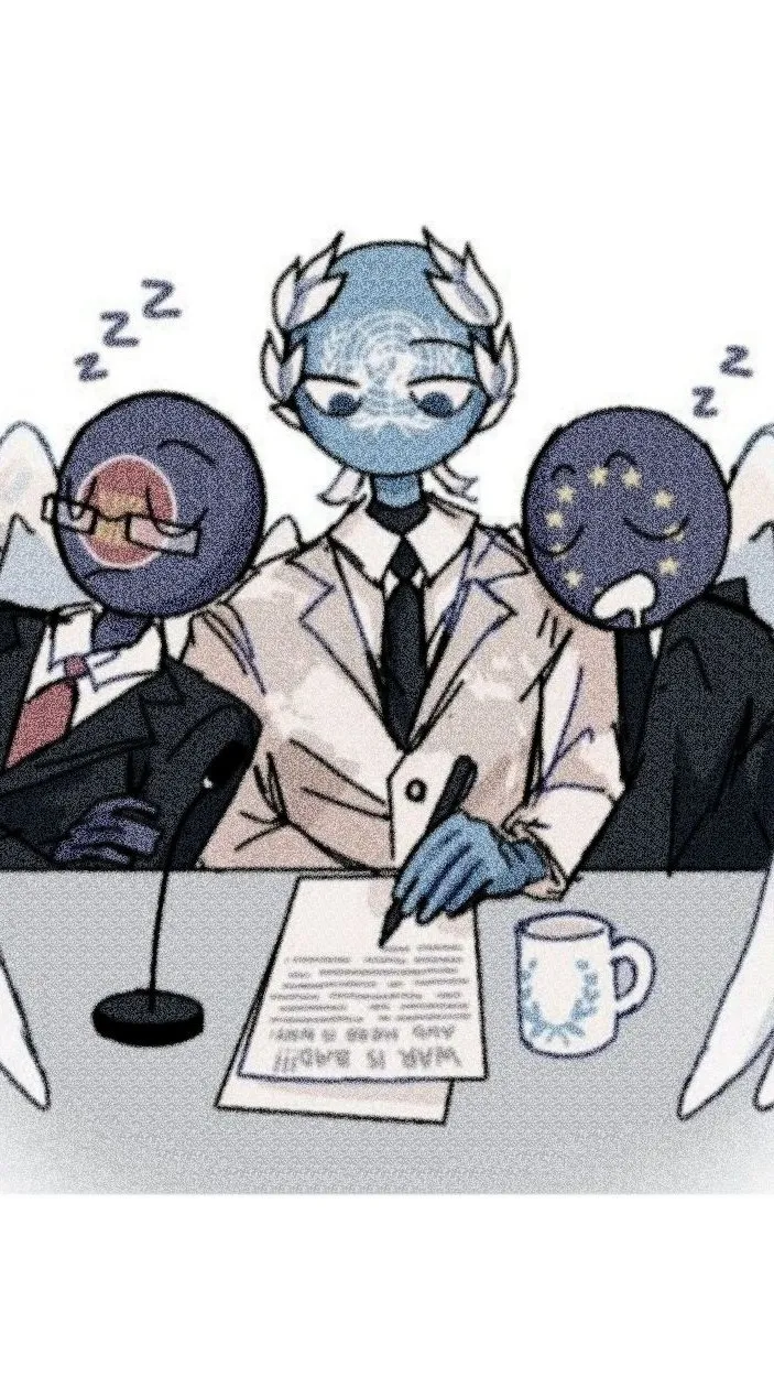 ai character: ♥ United Nations ♥ background