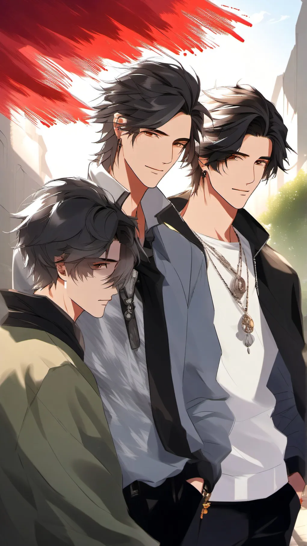 ai character: mark jake jasper background