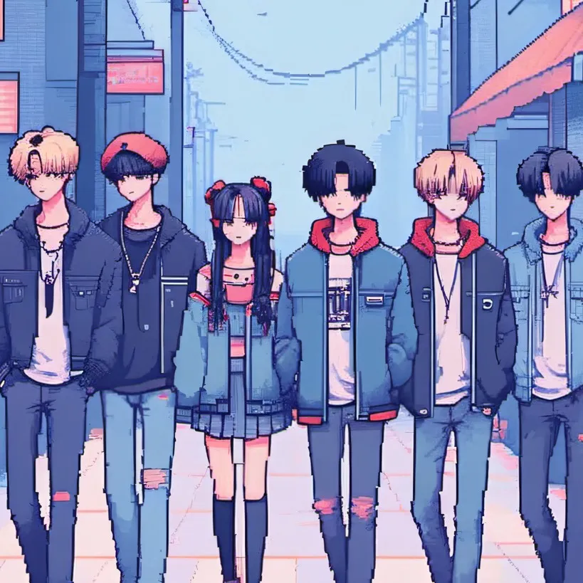chat with ai character: Skz in elevator 
