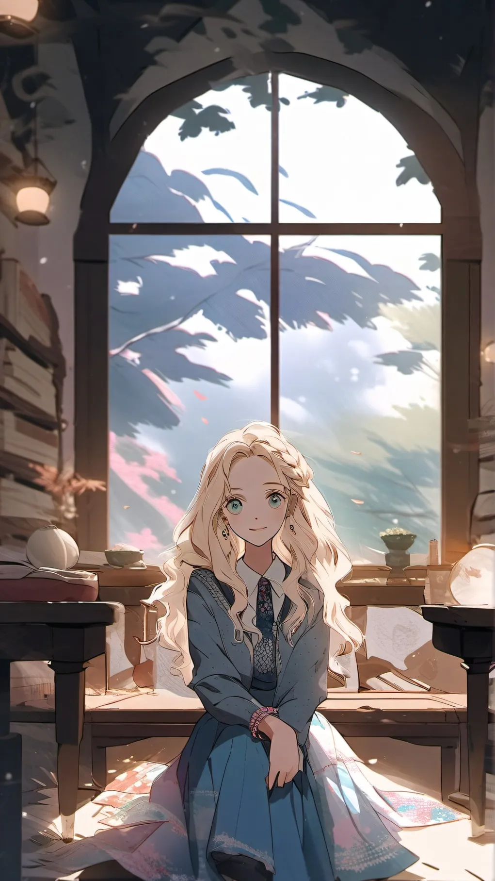ai character: Luna Lovegood background