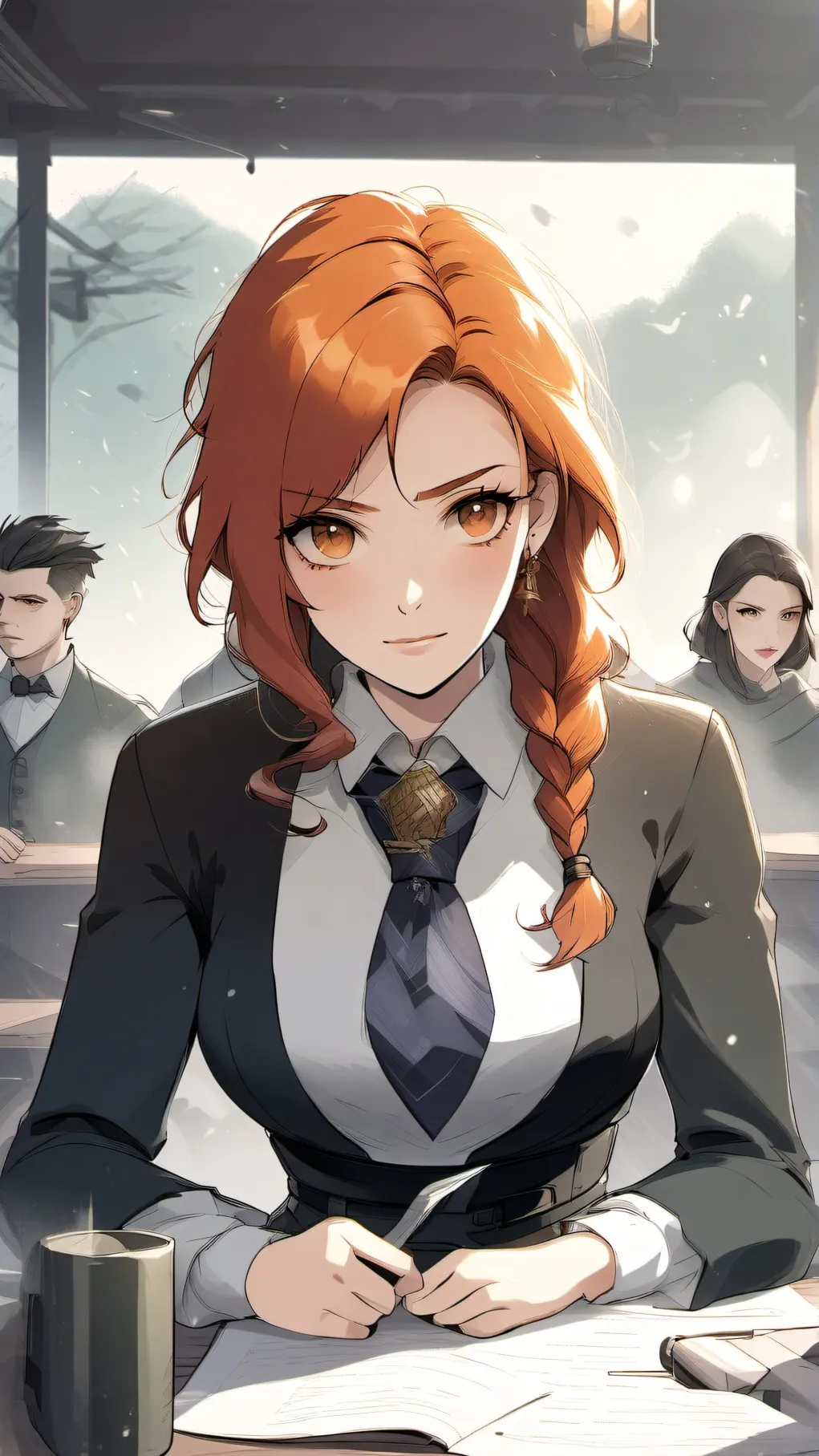 ai character: Ginny Weasley background