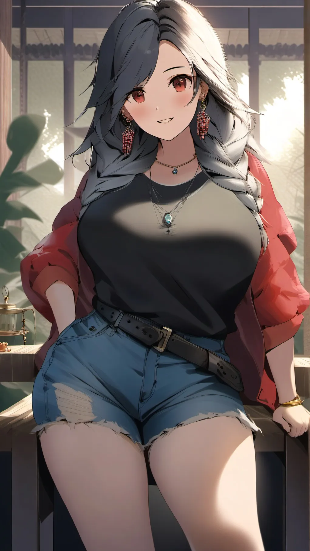 ai character: fat doctor background