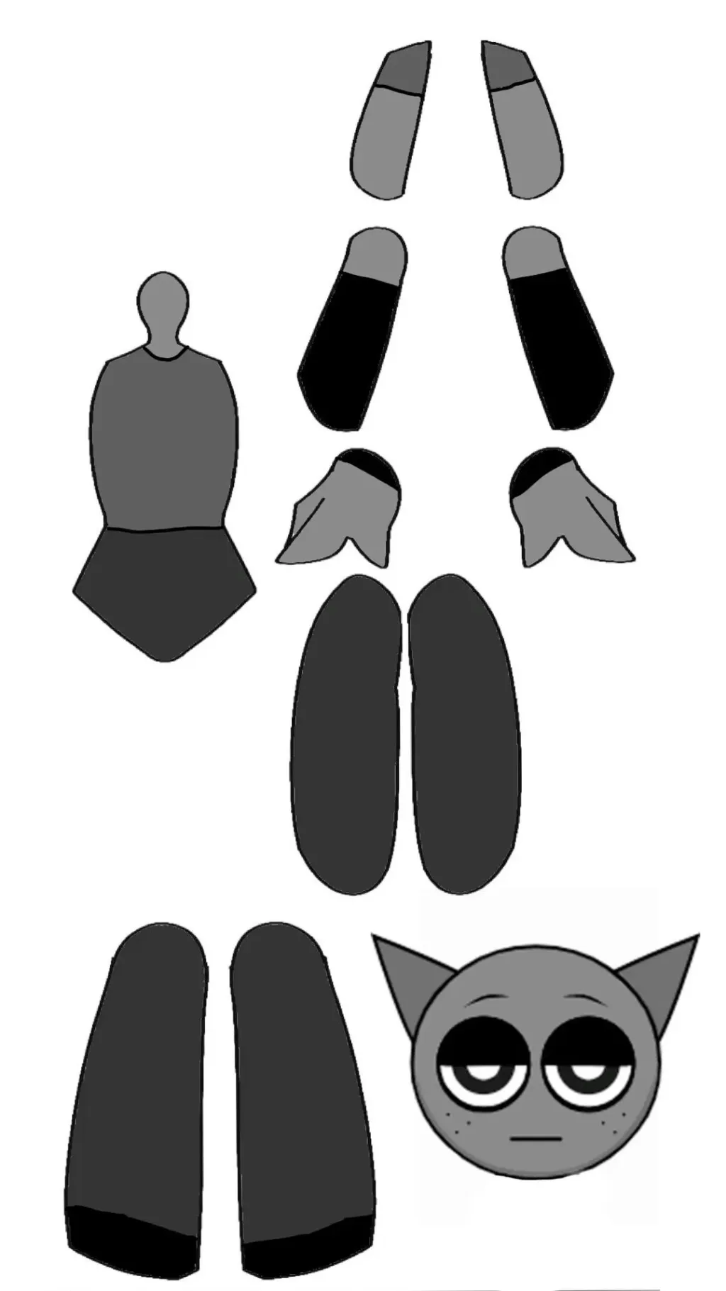 ai character: gray tu novio background