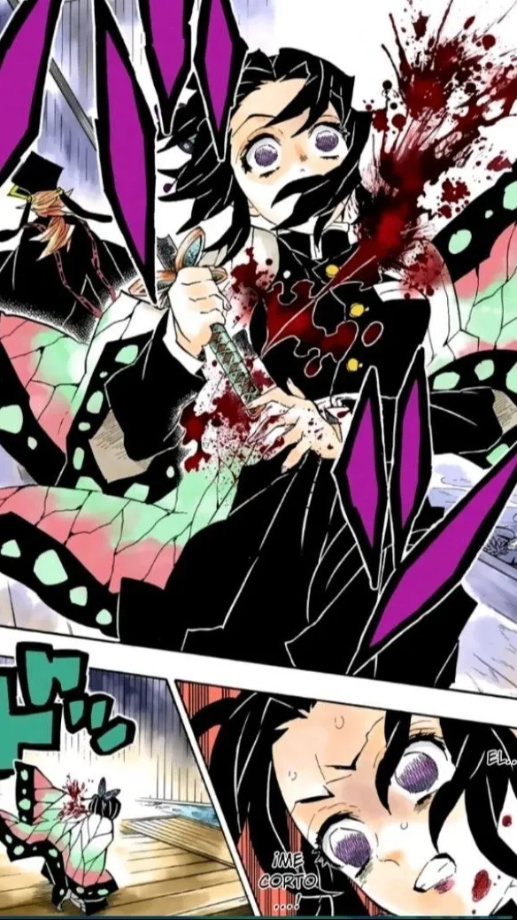 ai character: Shinobu's death :( background