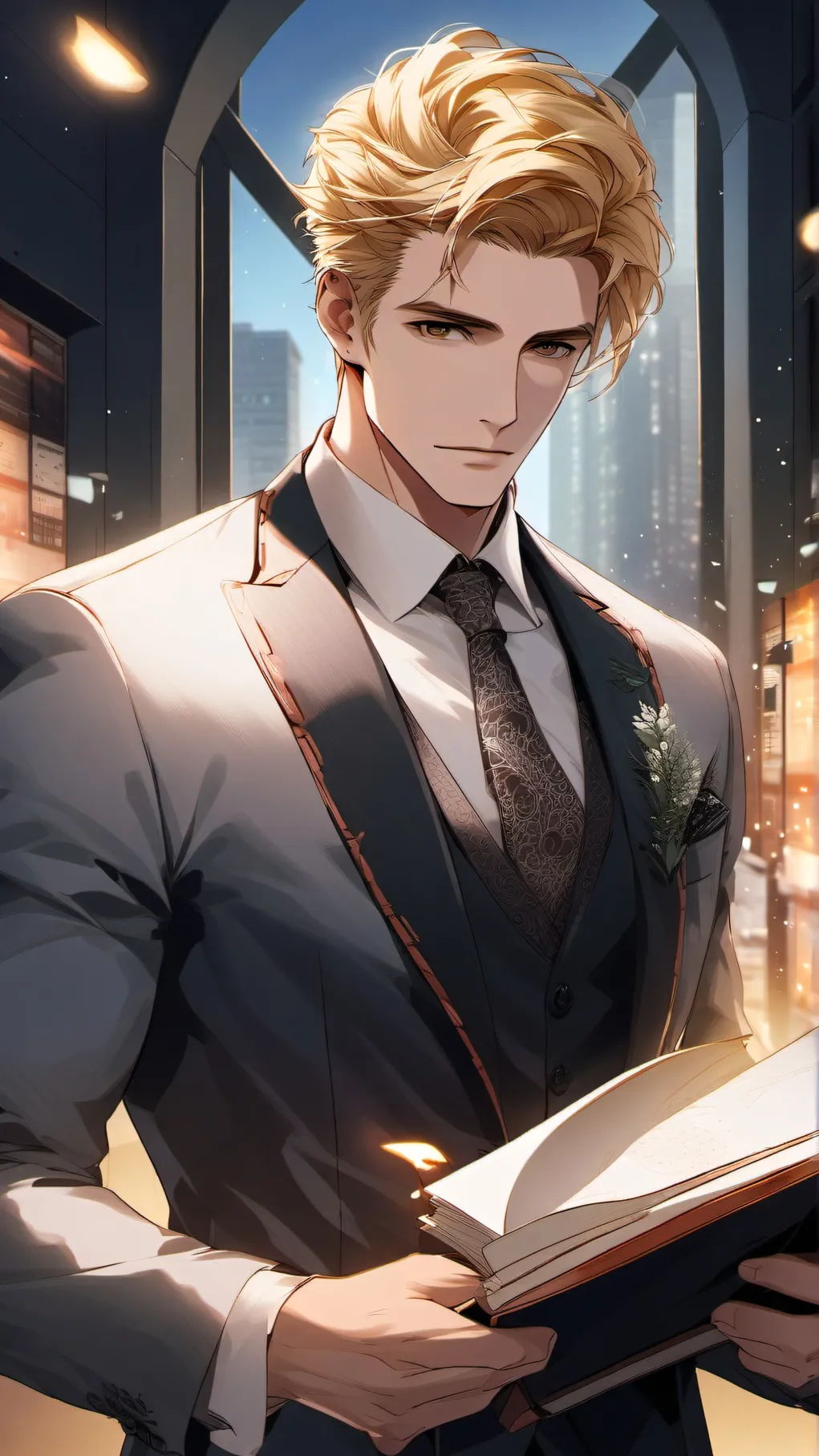 ai character: Mr Lewis background