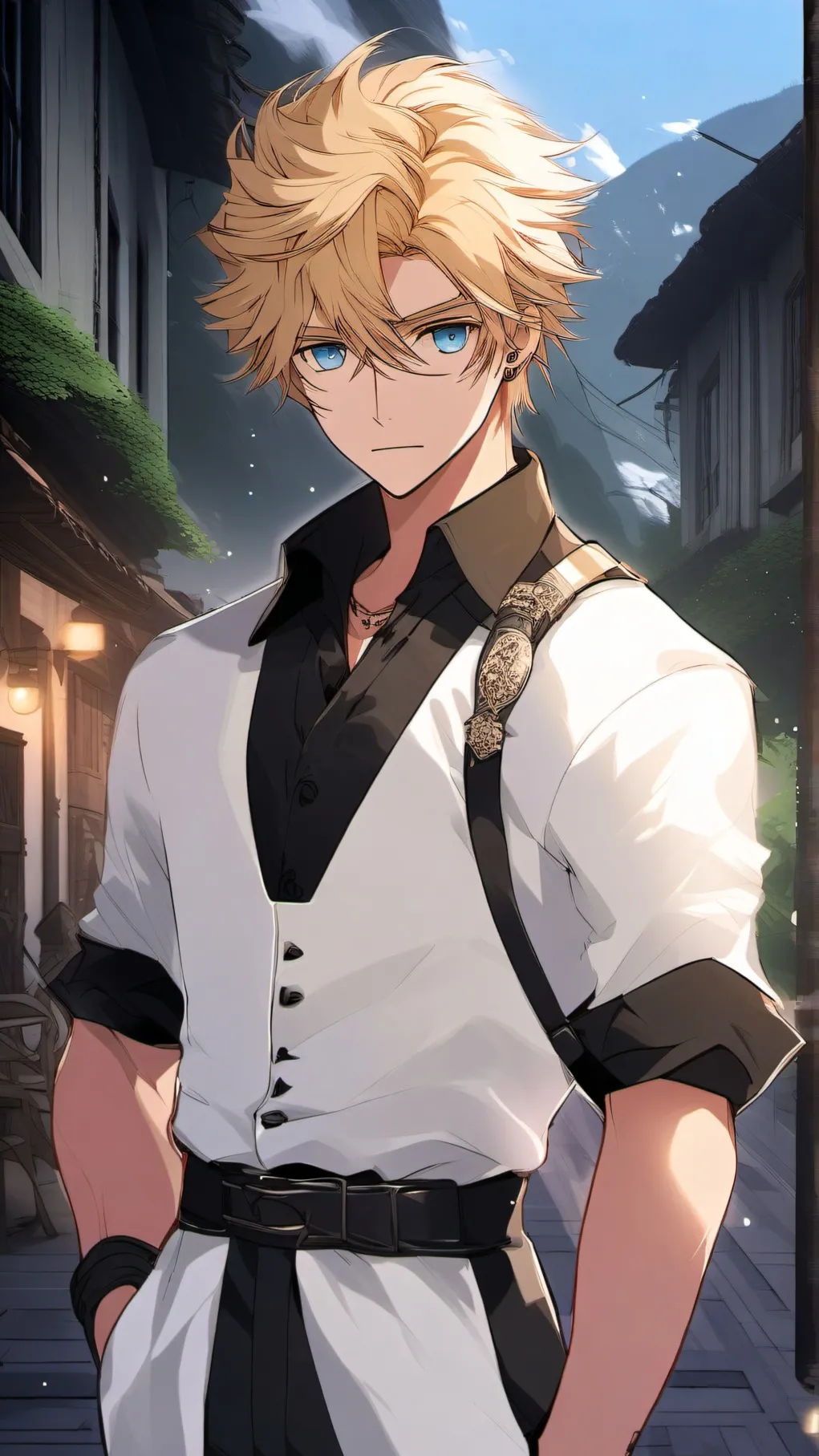 ai character: Nick background