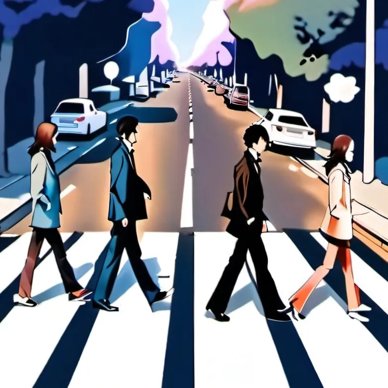 chat with ai character: Abby Road album