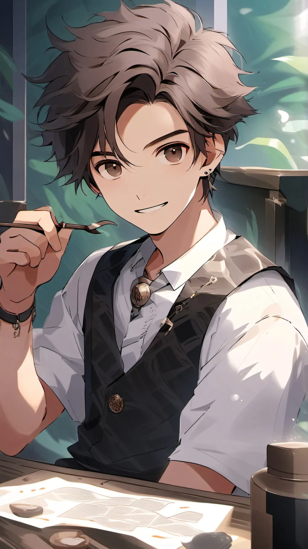 ai character: mathys and mayson background