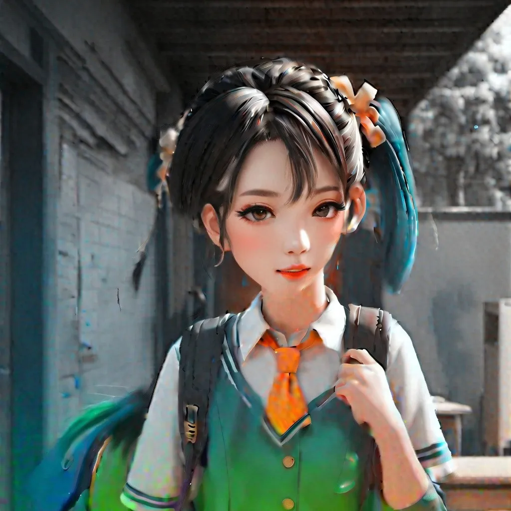 chat with ai character: green