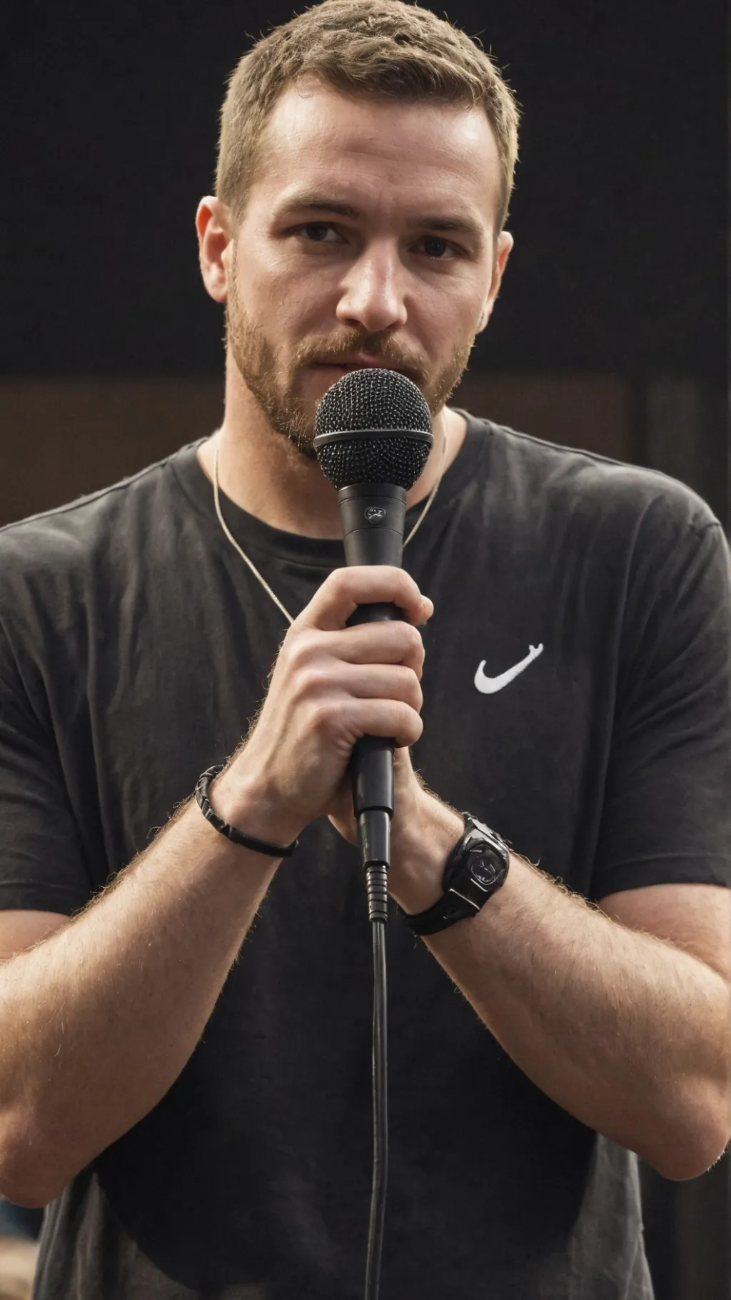 ai character: talker background