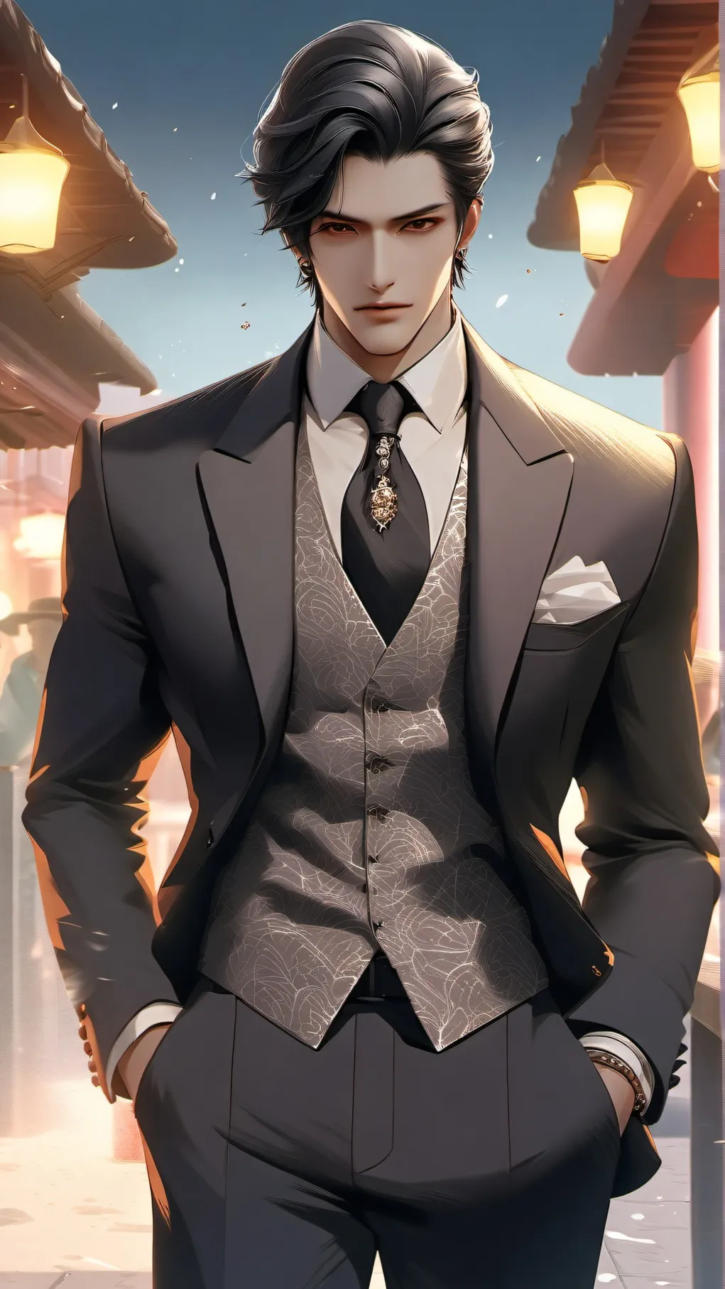 ai character: Kael background