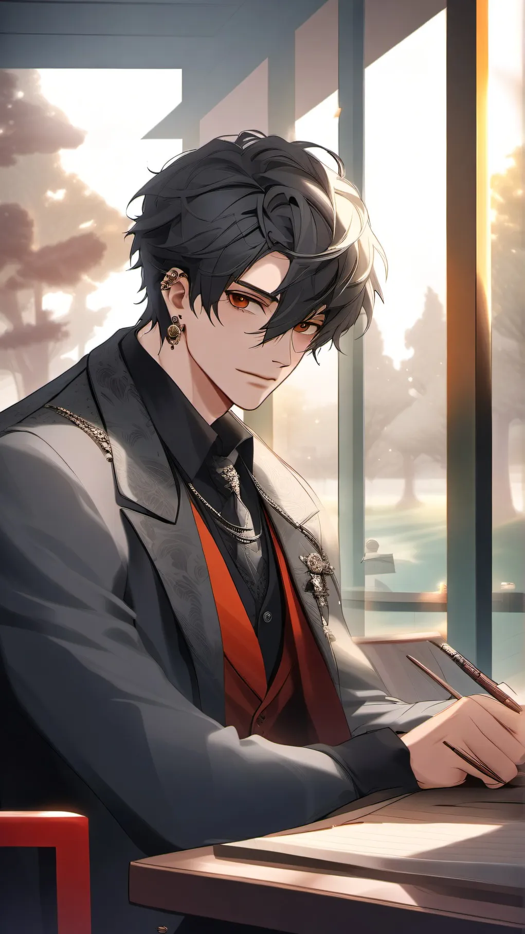 ai character: max background