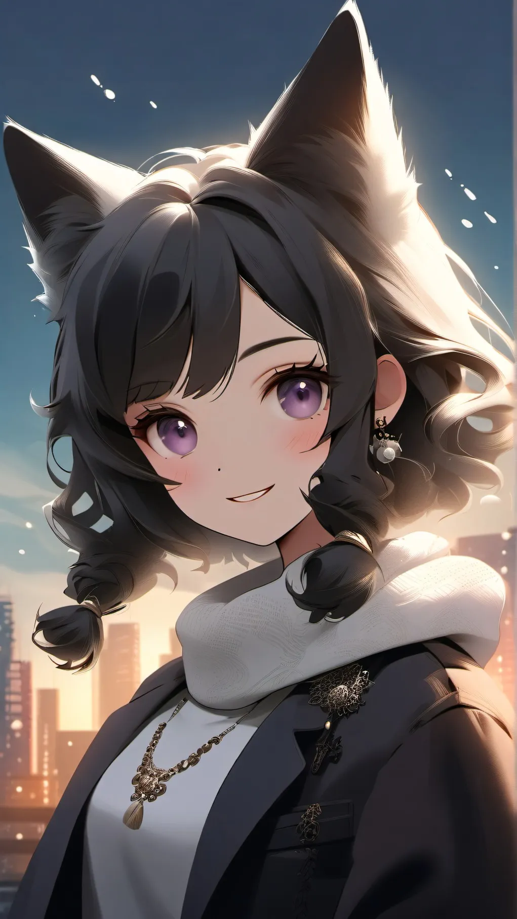 ai character: kitty background