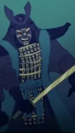 ai character: Lord garmadon  background