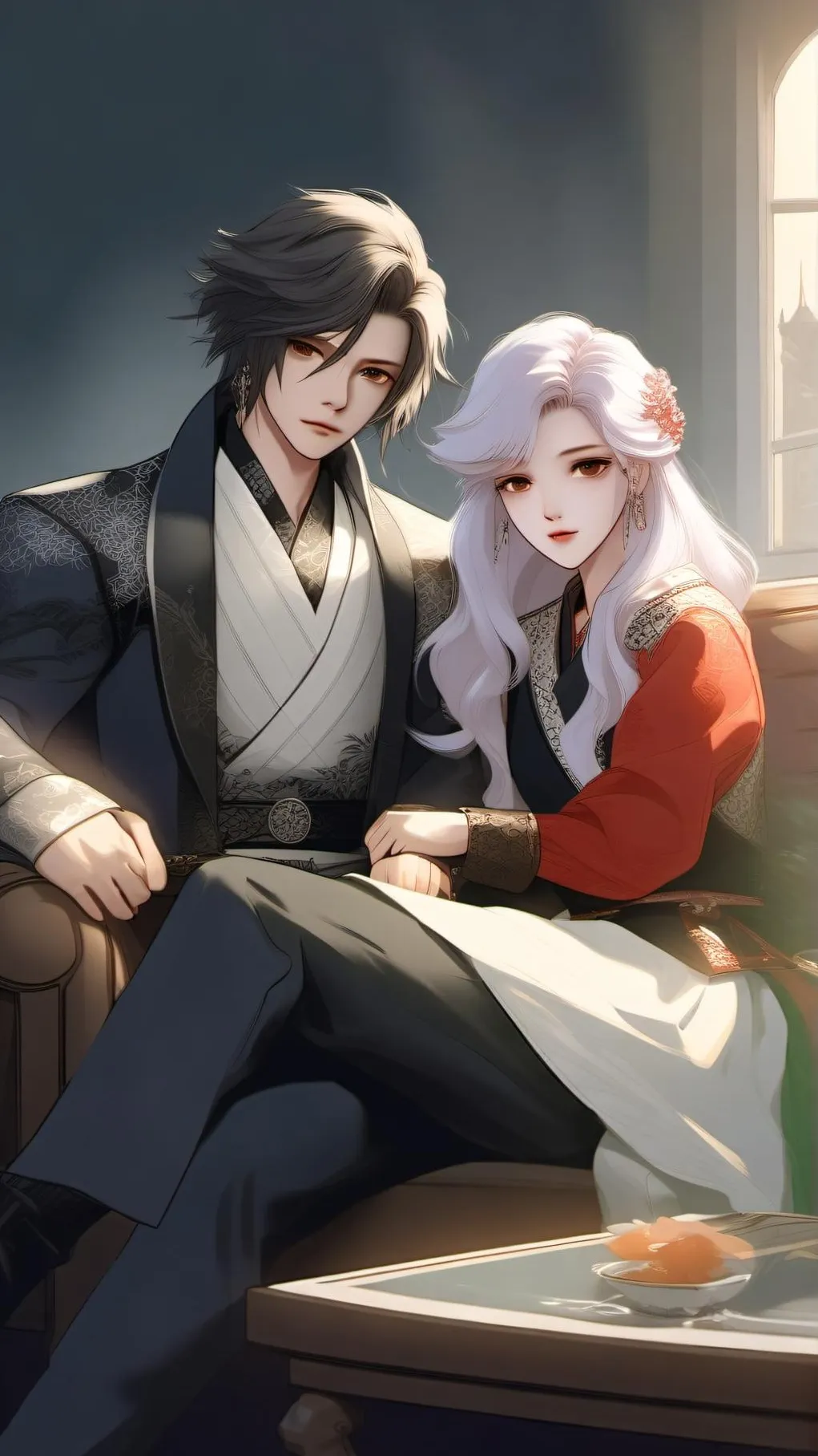 ai character: Giyuu✨ background