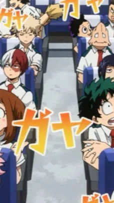 ai character: mha field trip background