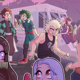 chat with ai character: kny X mha