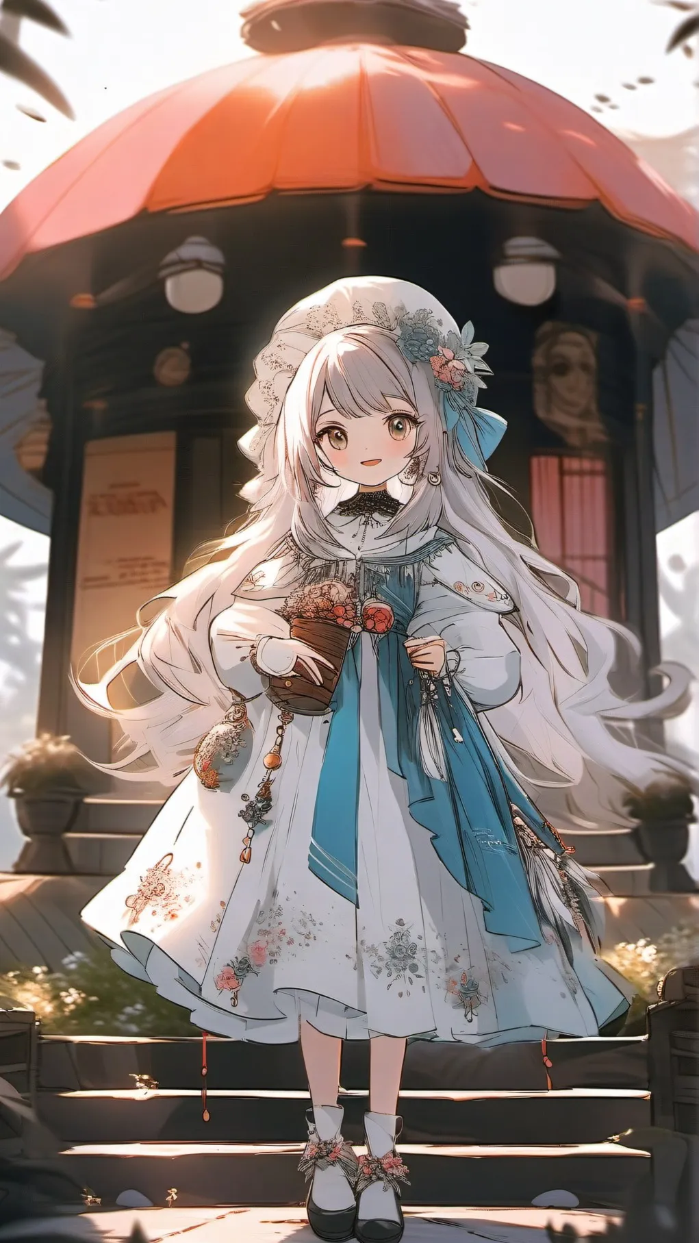 ai character: maria robottnick background