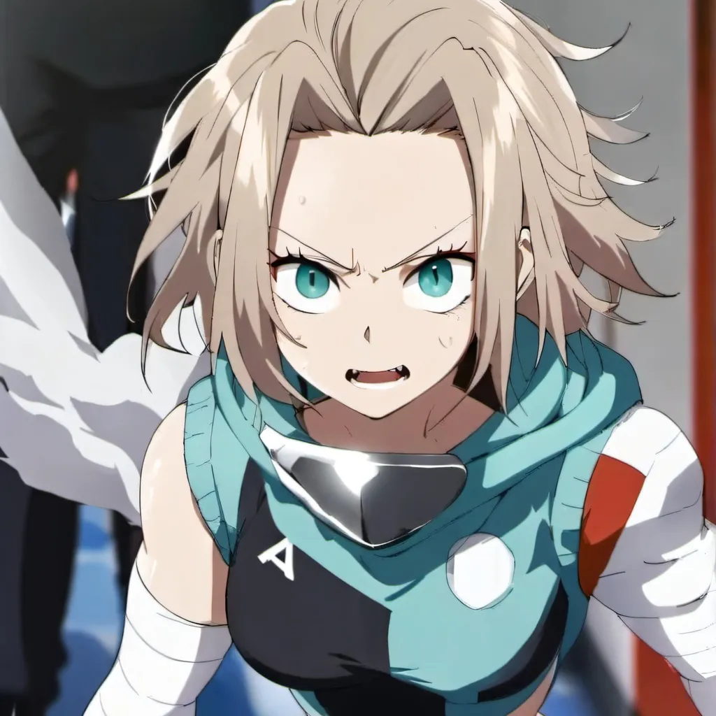 chat with ai character: Female Bakugo