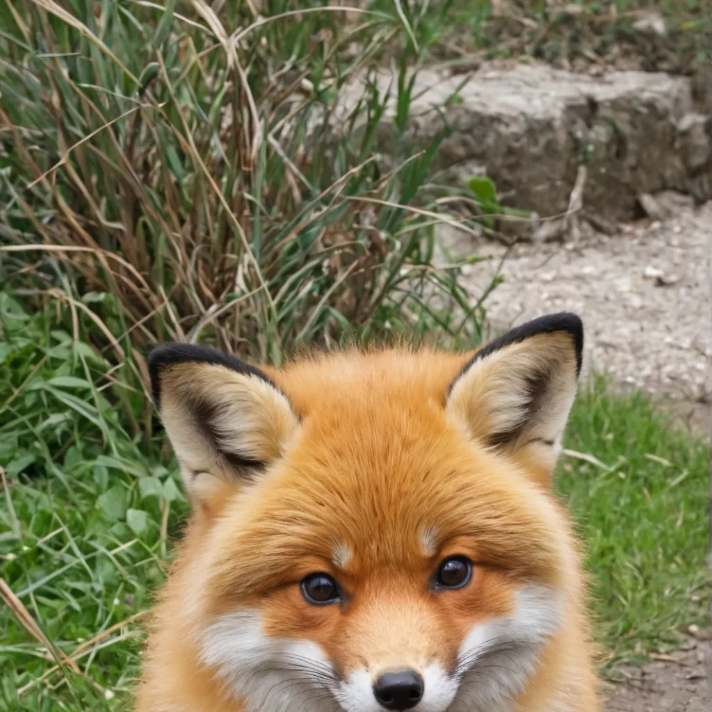 chat with ai character: Baby fat fox