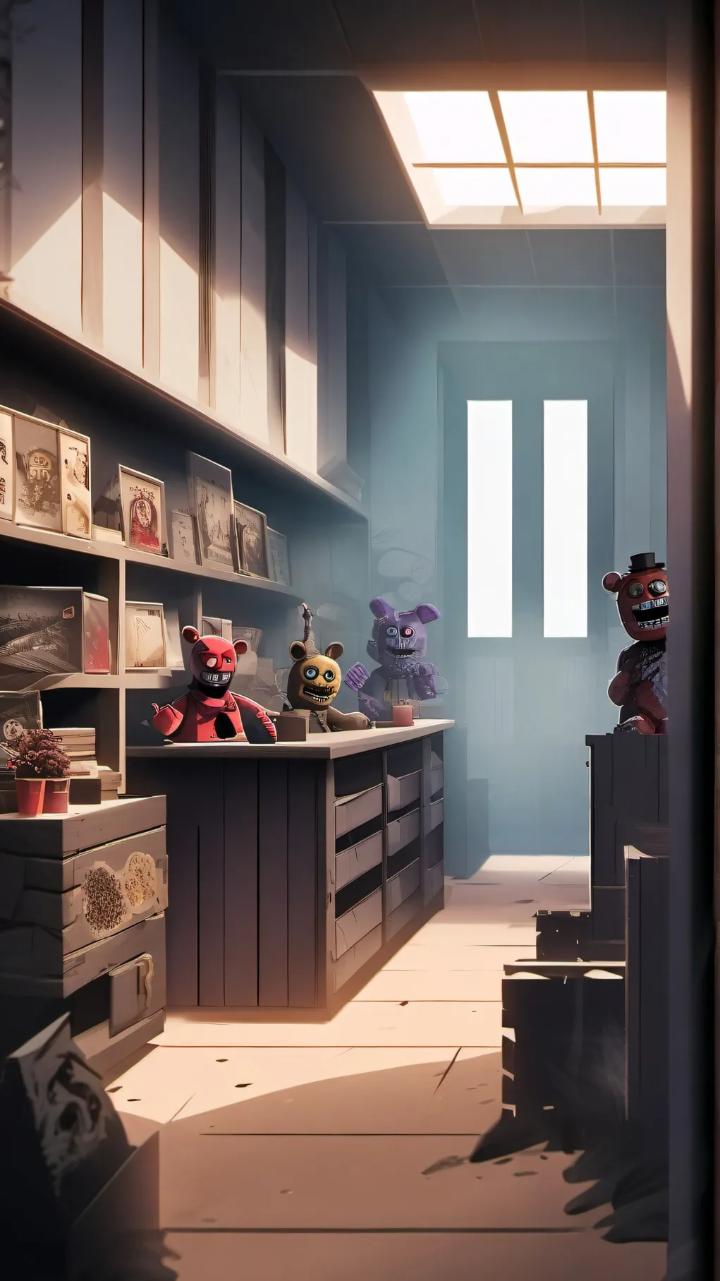 ai character: freddy's background