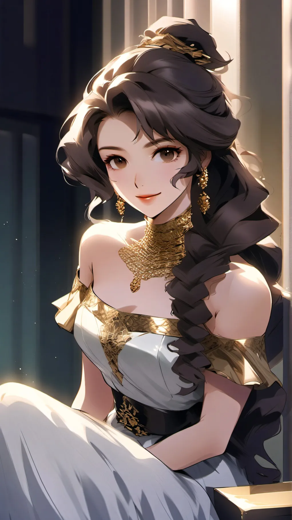 ai character: Bellenia SDS background