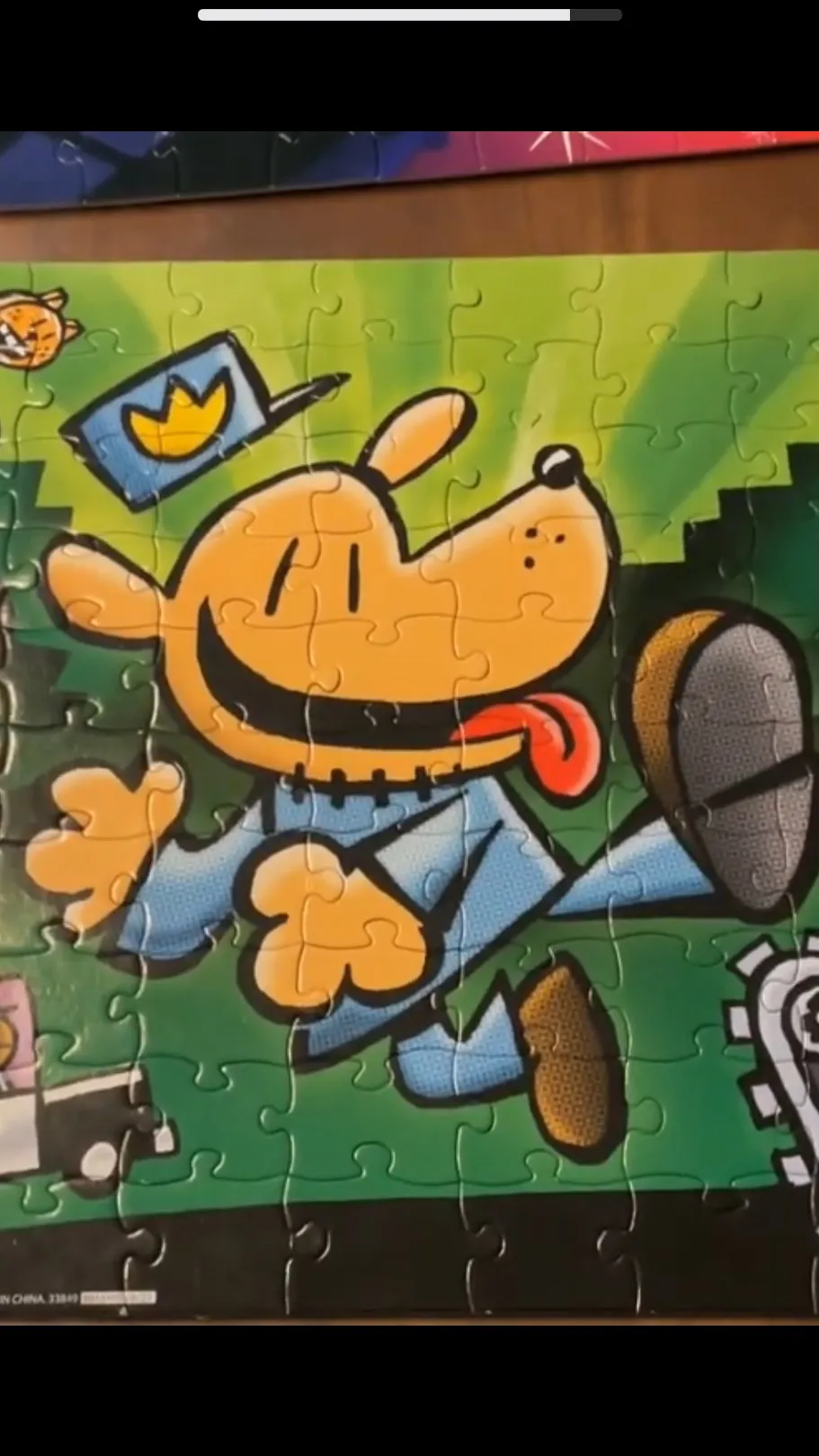 ai character: Dog man background