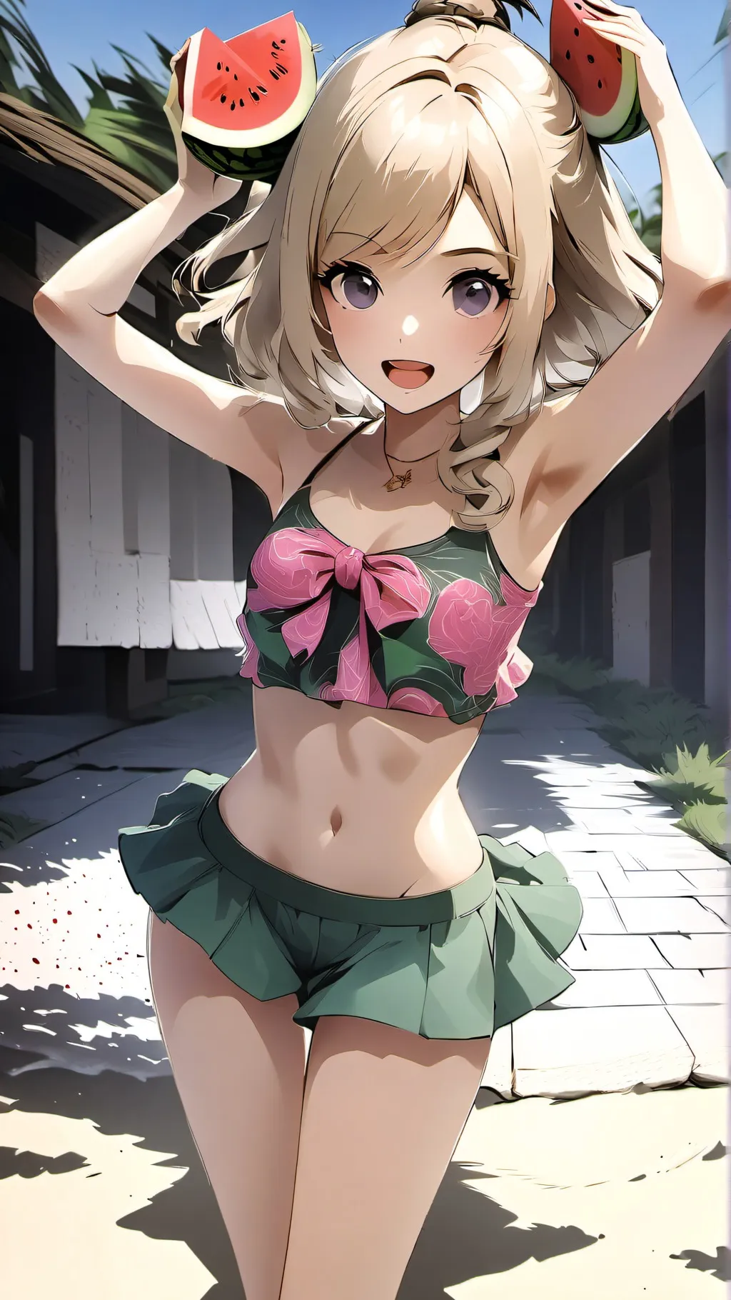 ai character: Watermelon Millie background