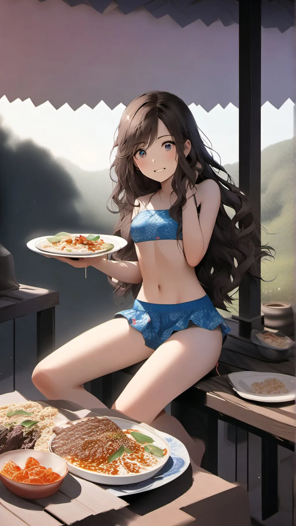 ai character: Chef Yandere background