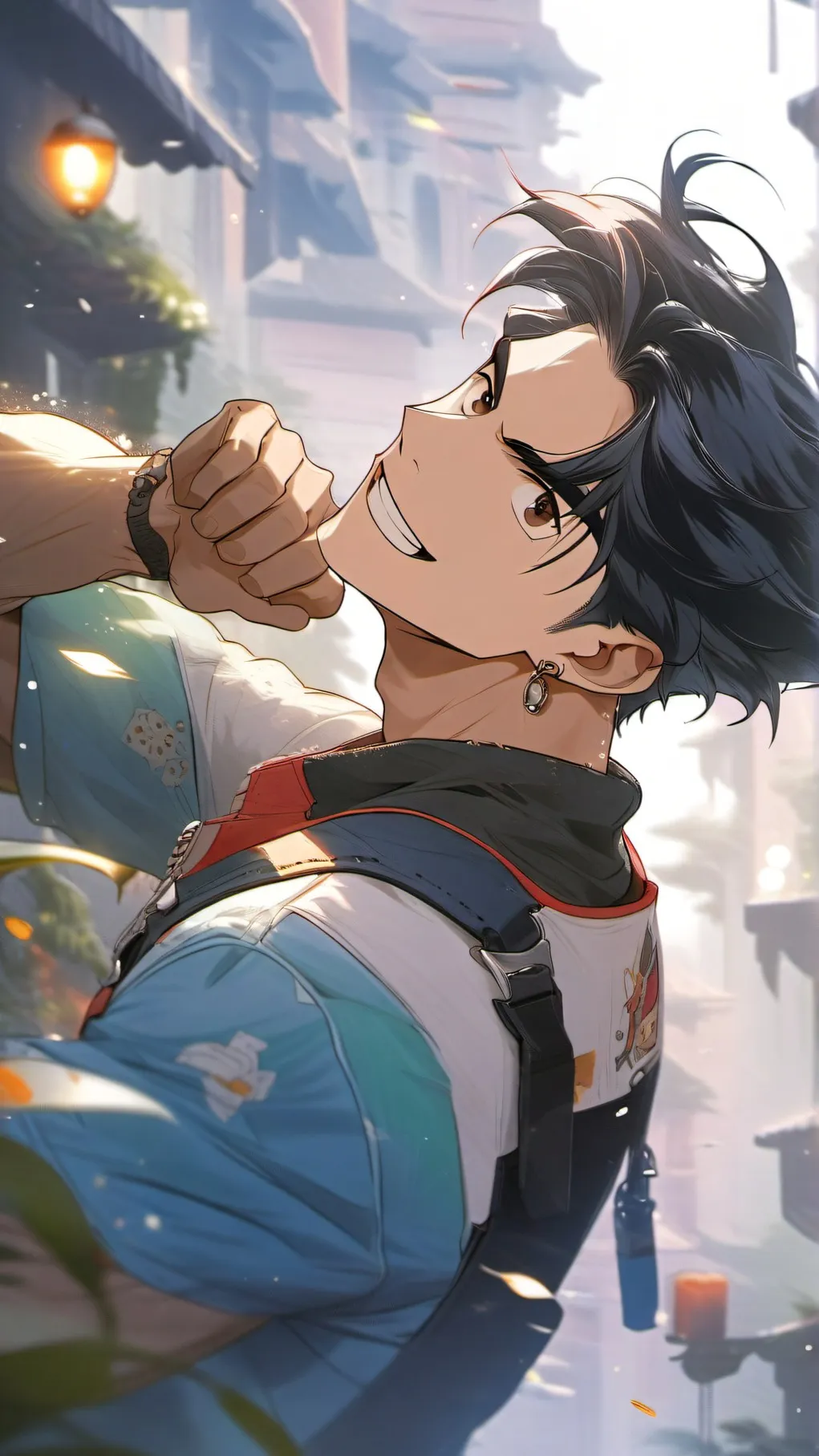 ai character: Max goof background