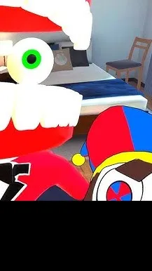 ai character: digital         vr background