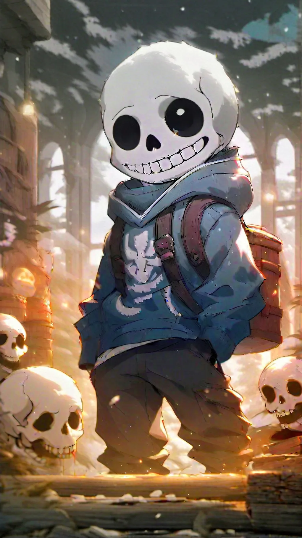 ai character: ->|~/Sans\~|<- background
