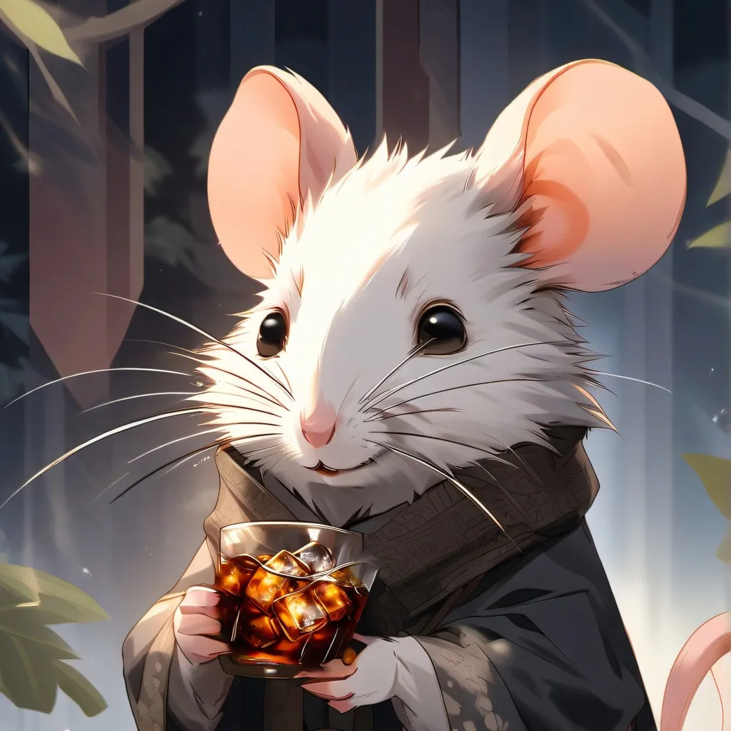 chat with ai character: cute ahh rat